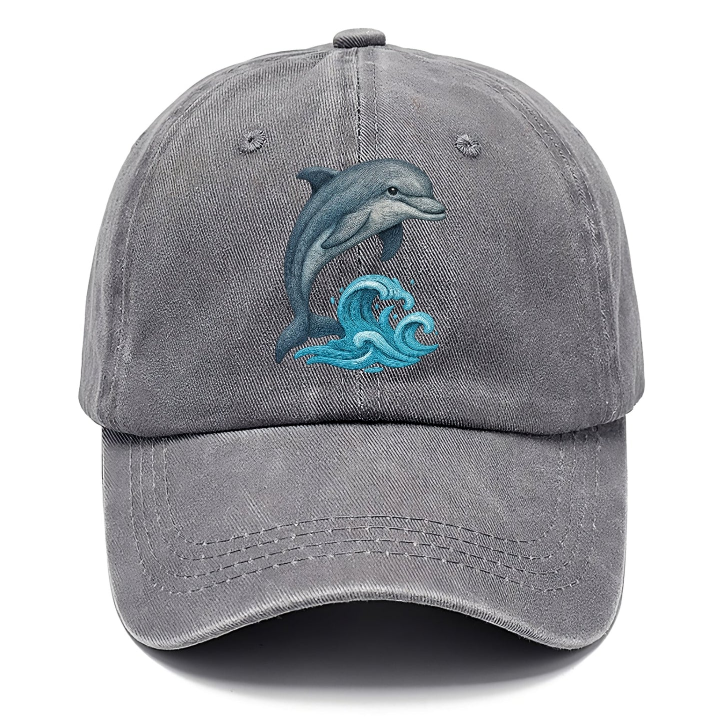 Dolphin's Dance Upon The Waves Classic Cap