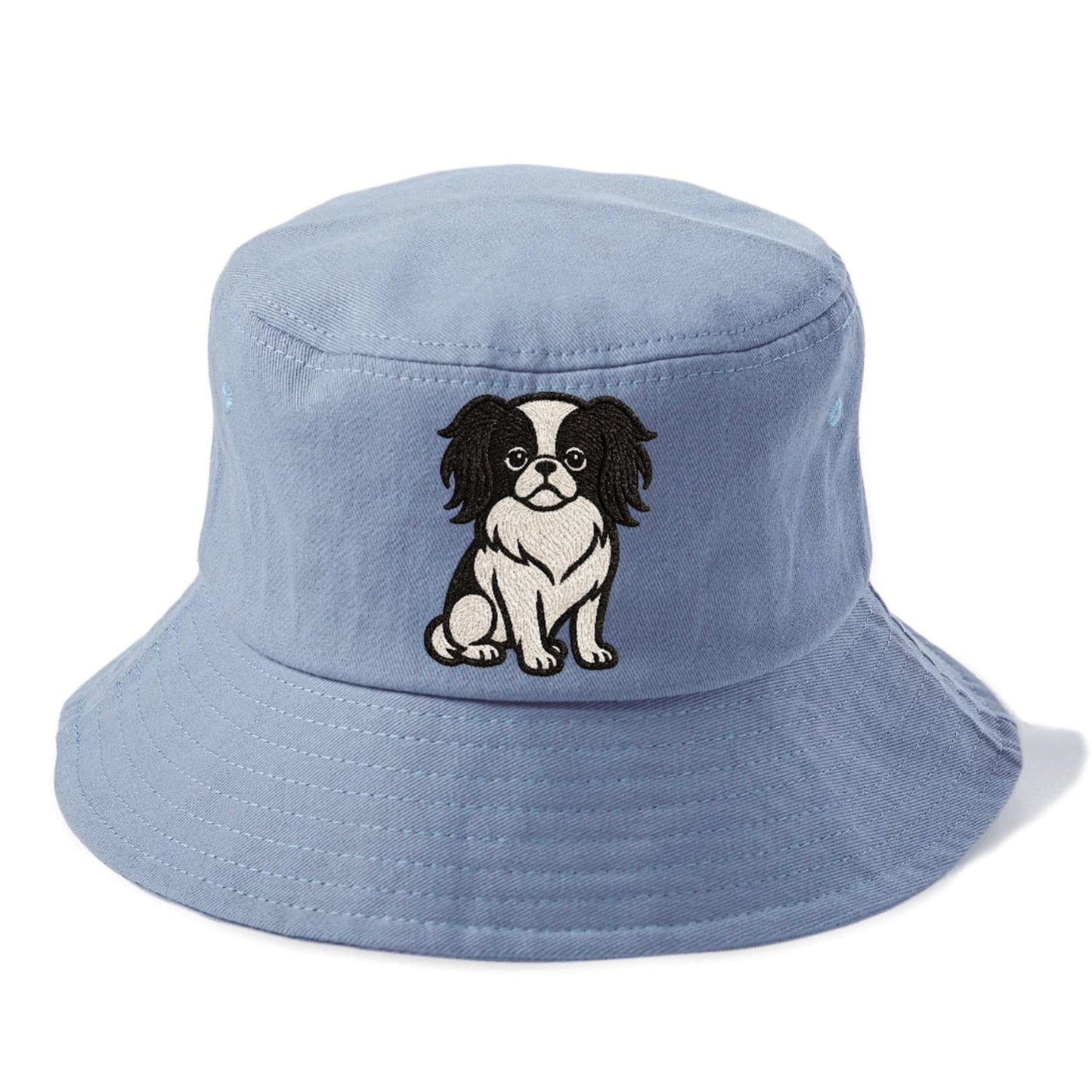 Japanese Chin Black White Regal Charm Bucket Hat