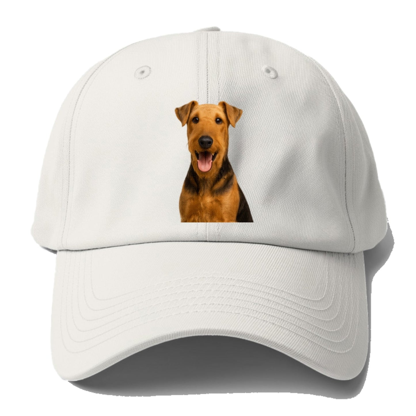 Airedale Terrier Portrait Design Baseball Cap