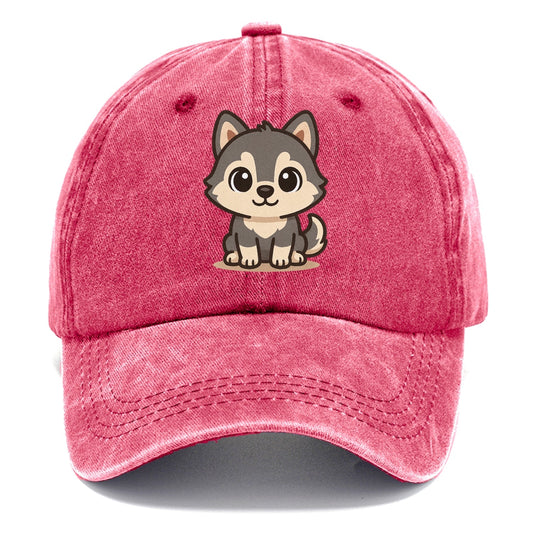 Charming Pomsky Fluff Play Classic Cap