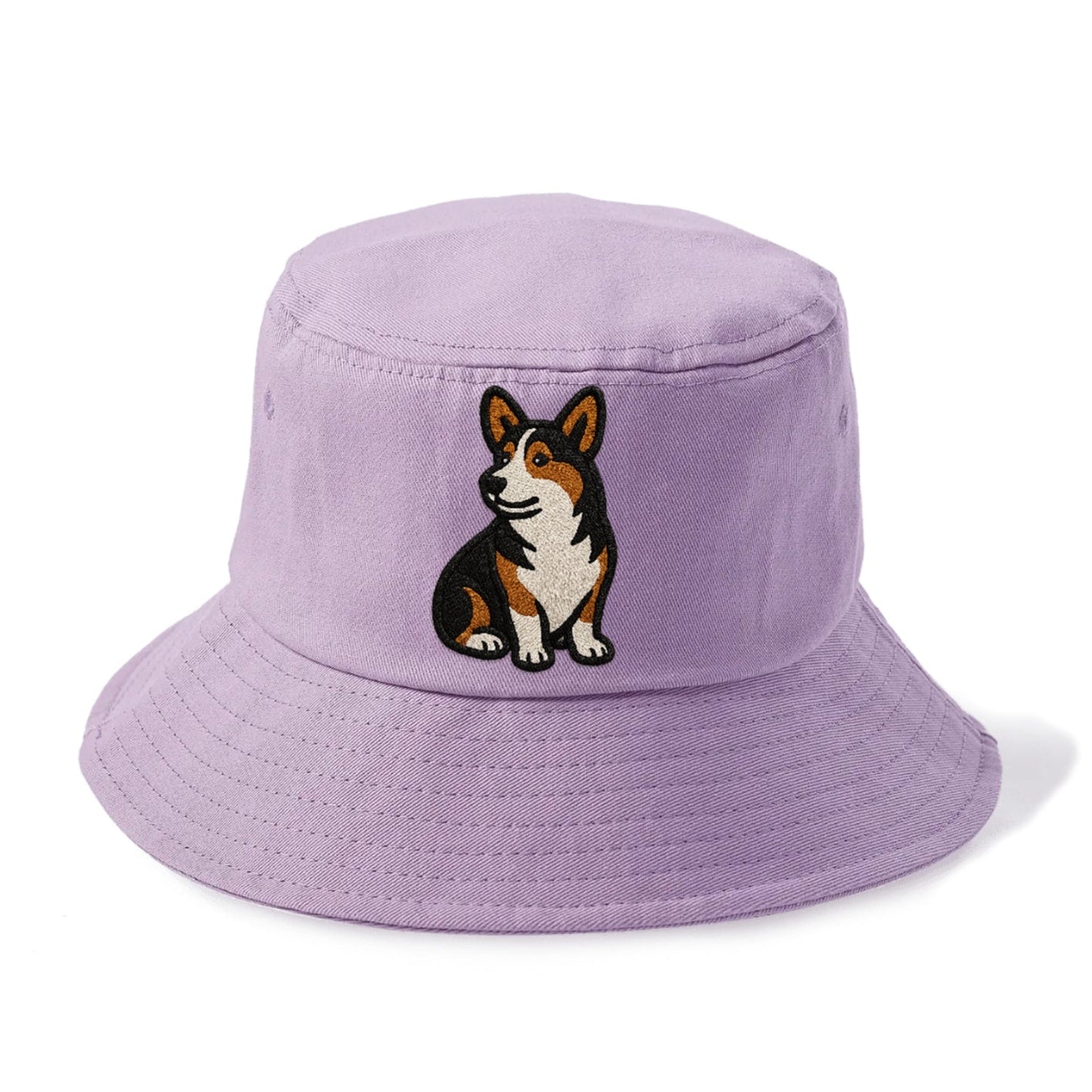 Tricolor Corgi Playful Spirit Bucket Hat