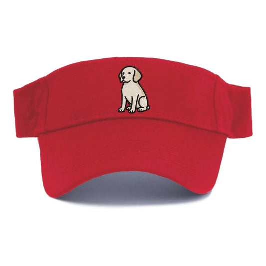 Beagle Lemon White Joyful Spirit Visor