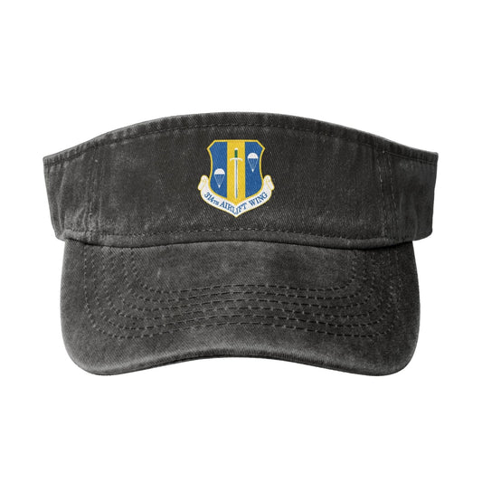314th Airlift Wing Printing adjustable Empty Top Baseball Sun Cap unisex outdoor sport hat veterans gift