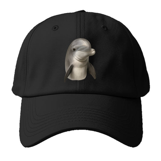 Dolphin Portrait Design Baseball Cap