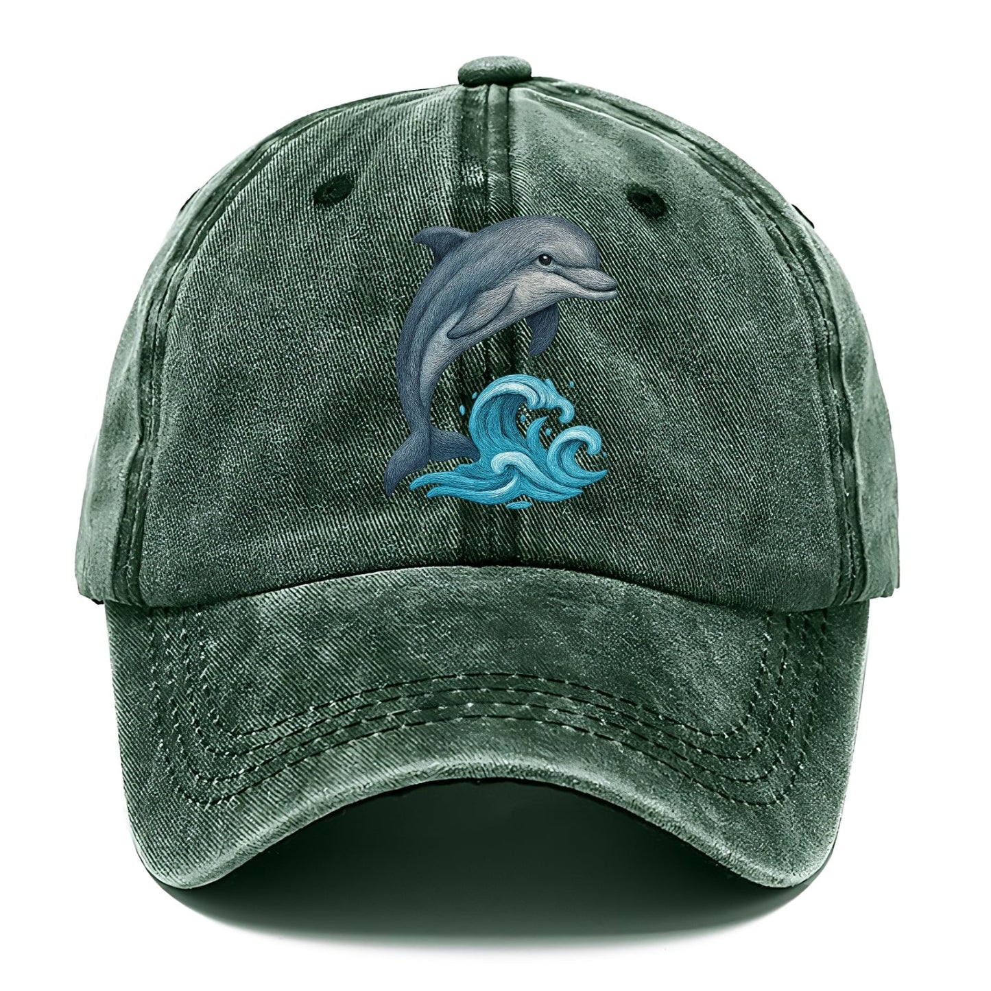 Dolphin's Dance Upon The Waves Classic Cap