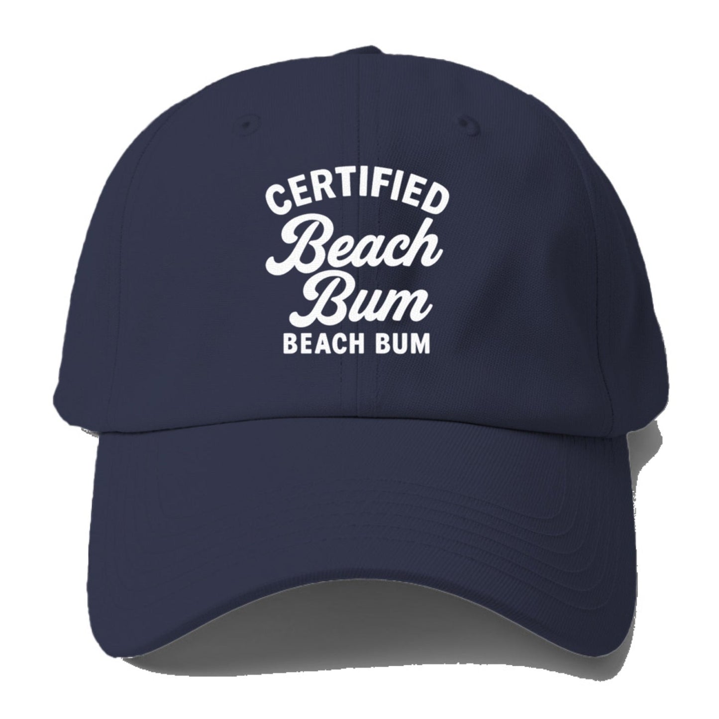 Certified Beach Bum Baseball Cap
