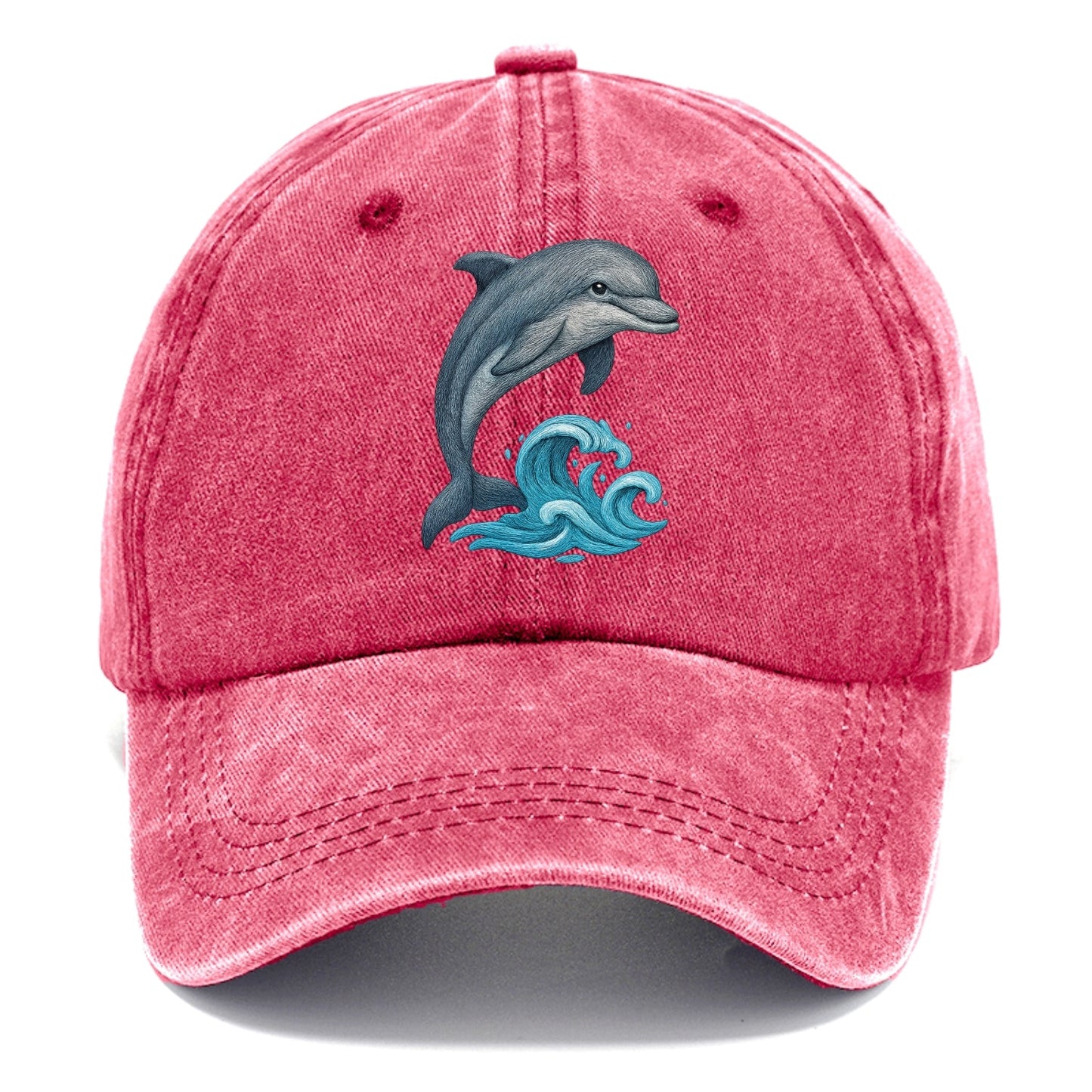 Dolphin's Dance Upon The Waves Classic Cap