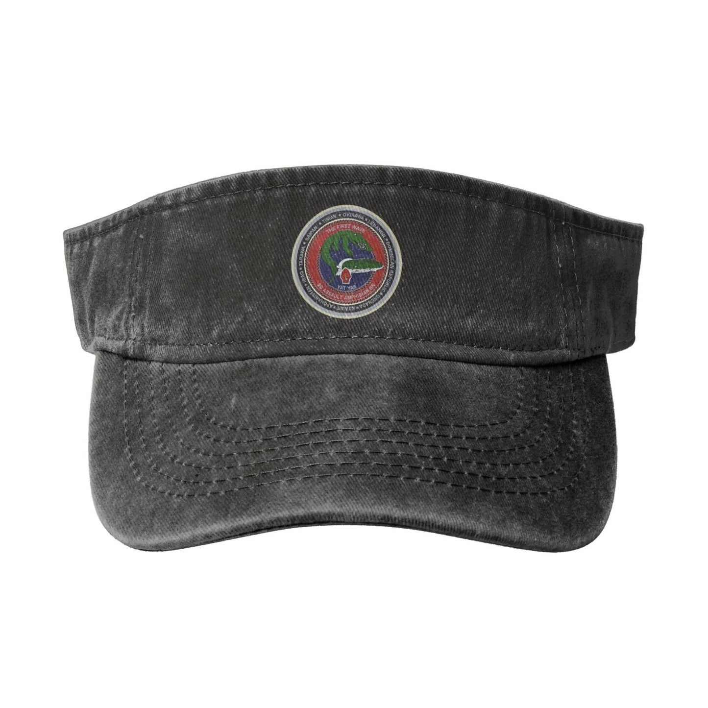 2d AABn Emblem Printing adjustable Empty Top Baseball Sun Cap unisex outdoor sport hat veterans gift