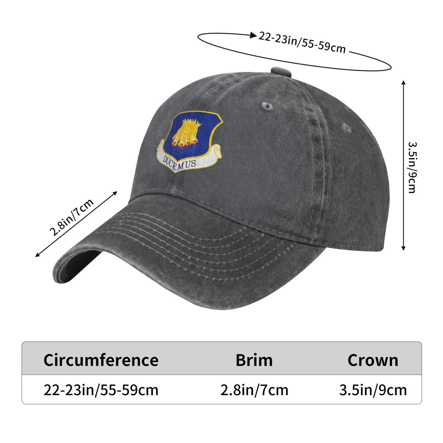 22d Air Refueling Wing Printing unisex baseball cap adjustable cap veteran gift