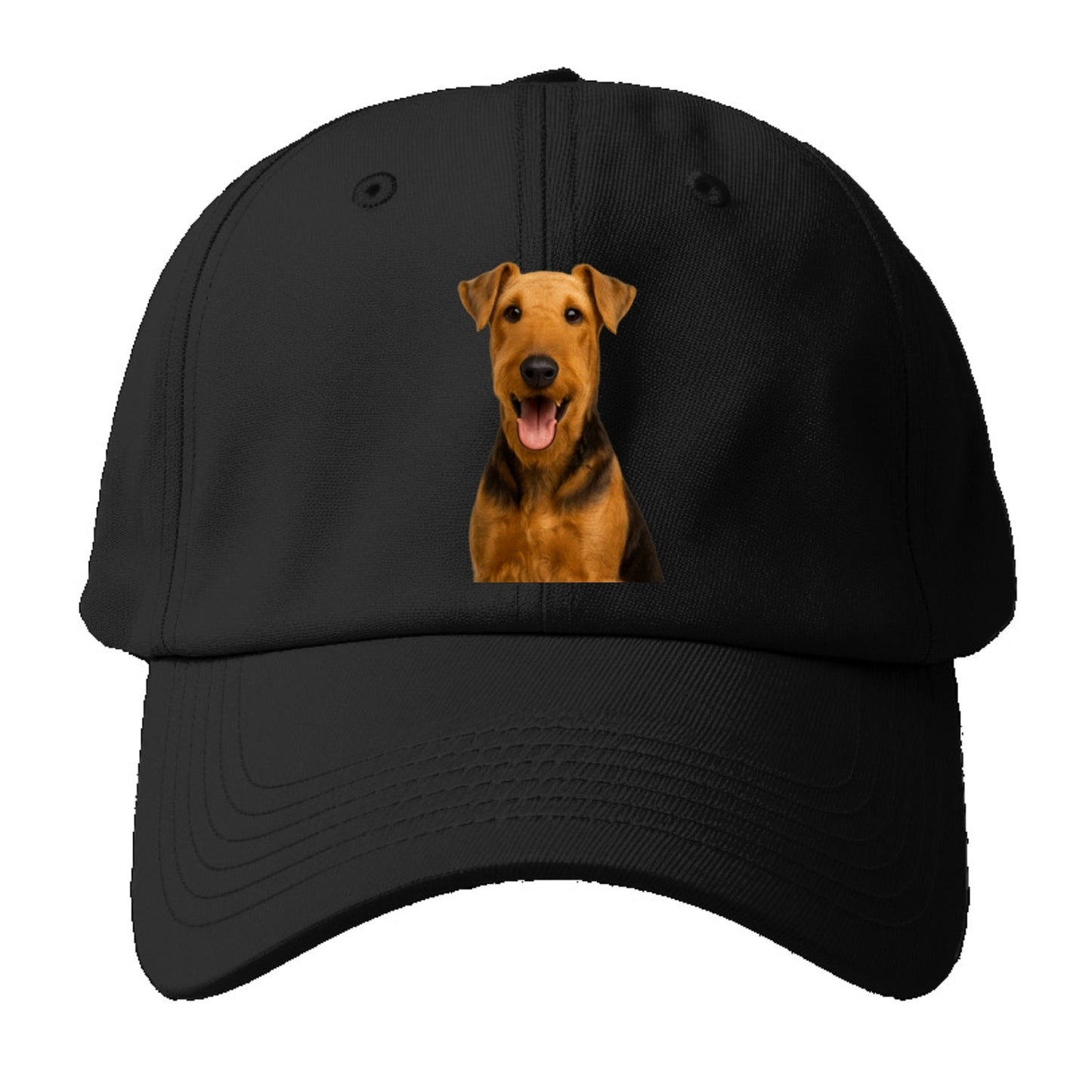 Airedale Terrier Portrait Design Baseball Cap