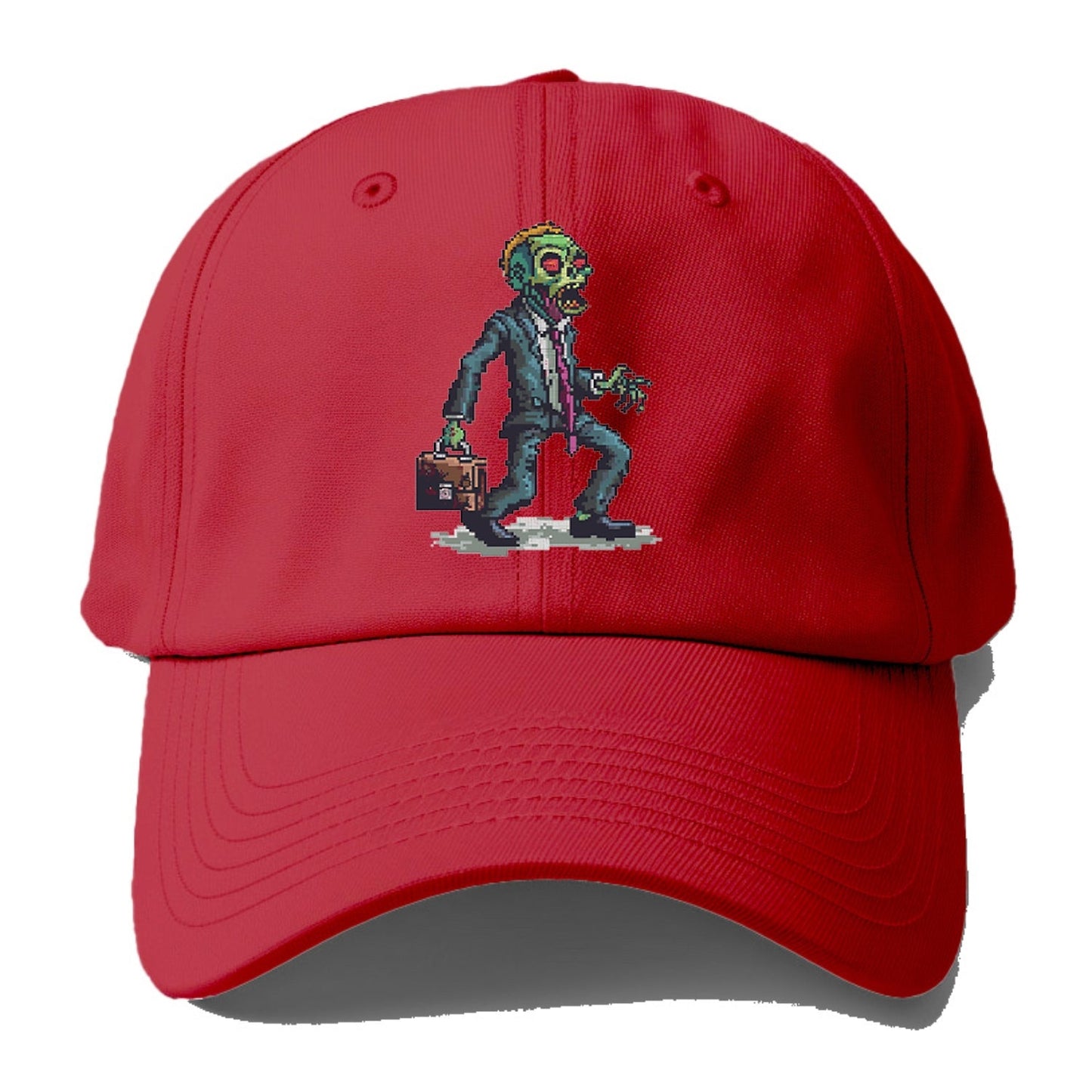 Undead Workaholic Office Zombie Baseball Cap