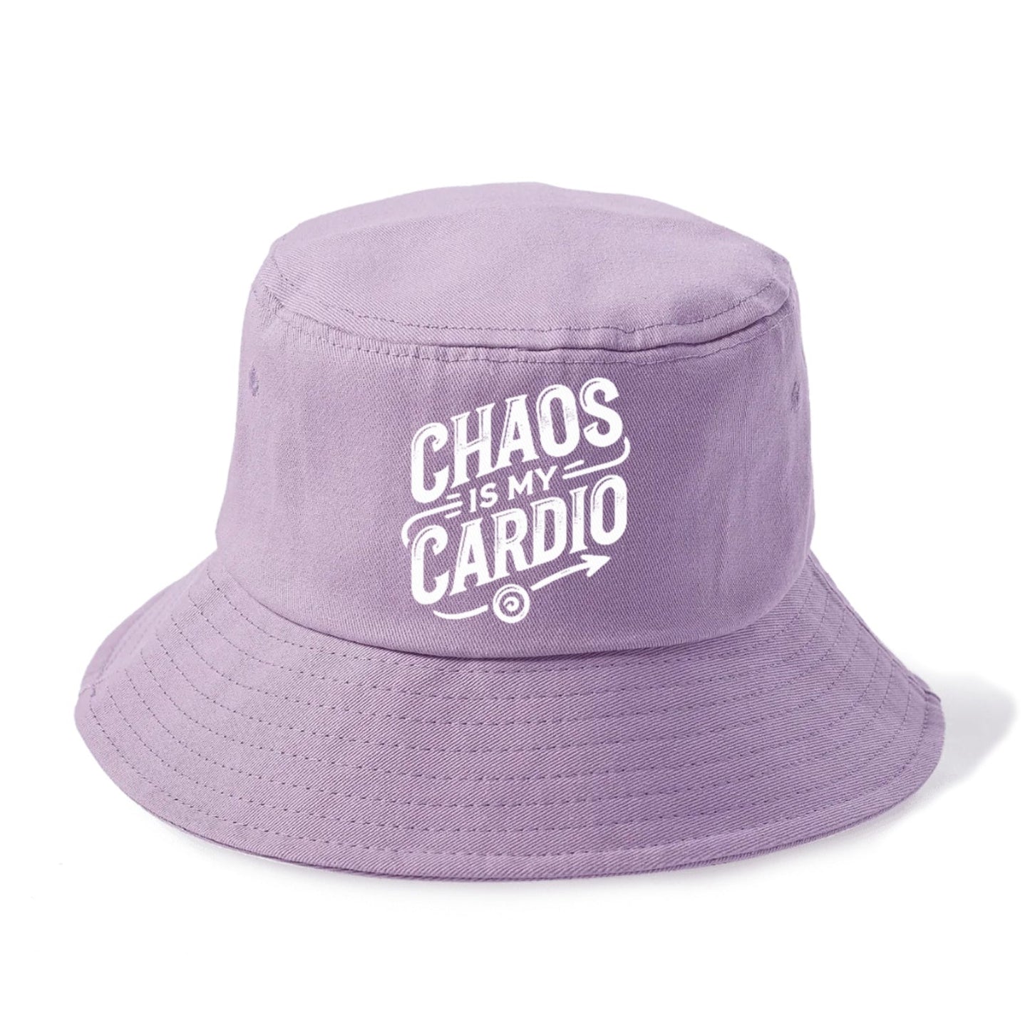 Chaos Is My Cardio Bucket Hat