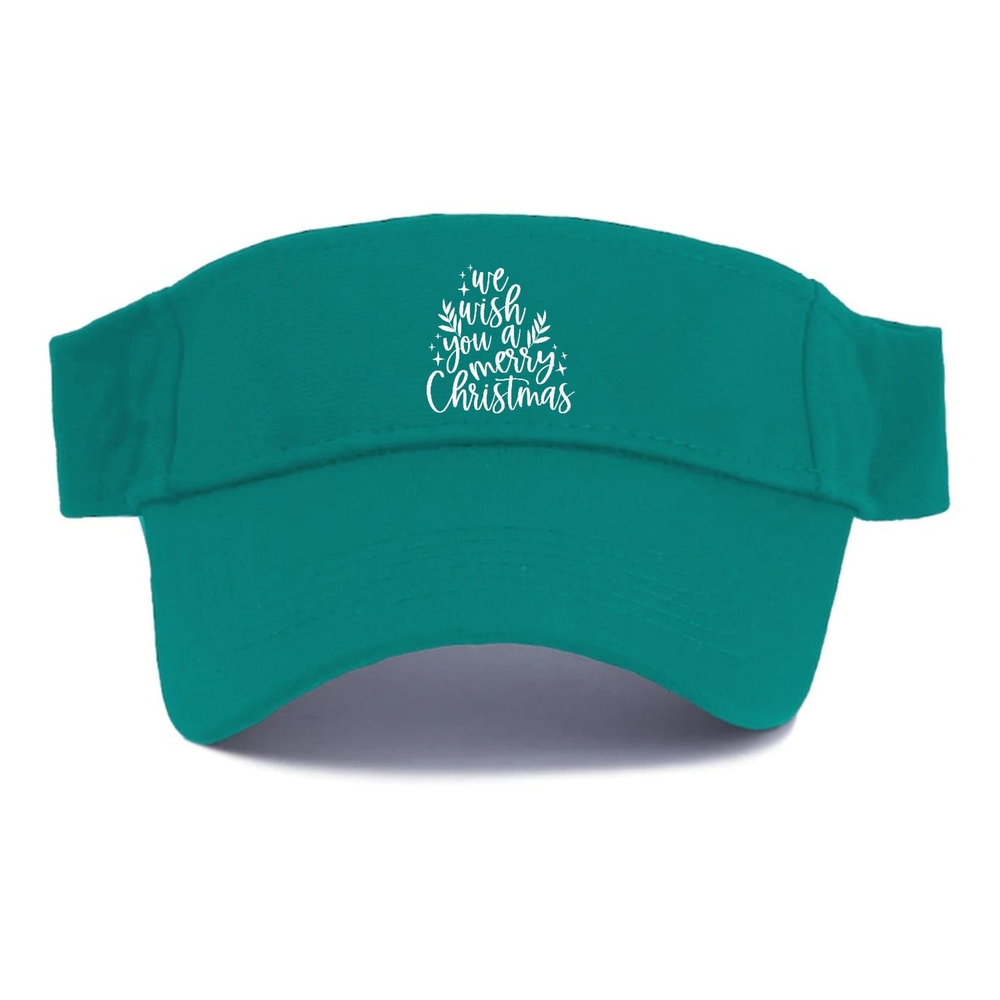 Winter Wonderland We Wish You A Merry Christmas Visor