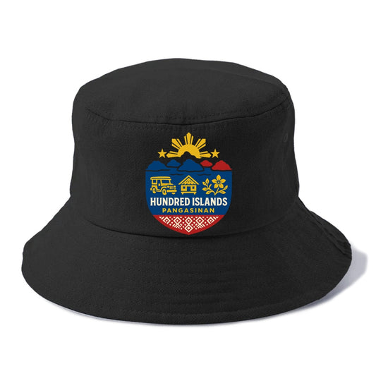 Travel Tourism Badge Bucket Hat