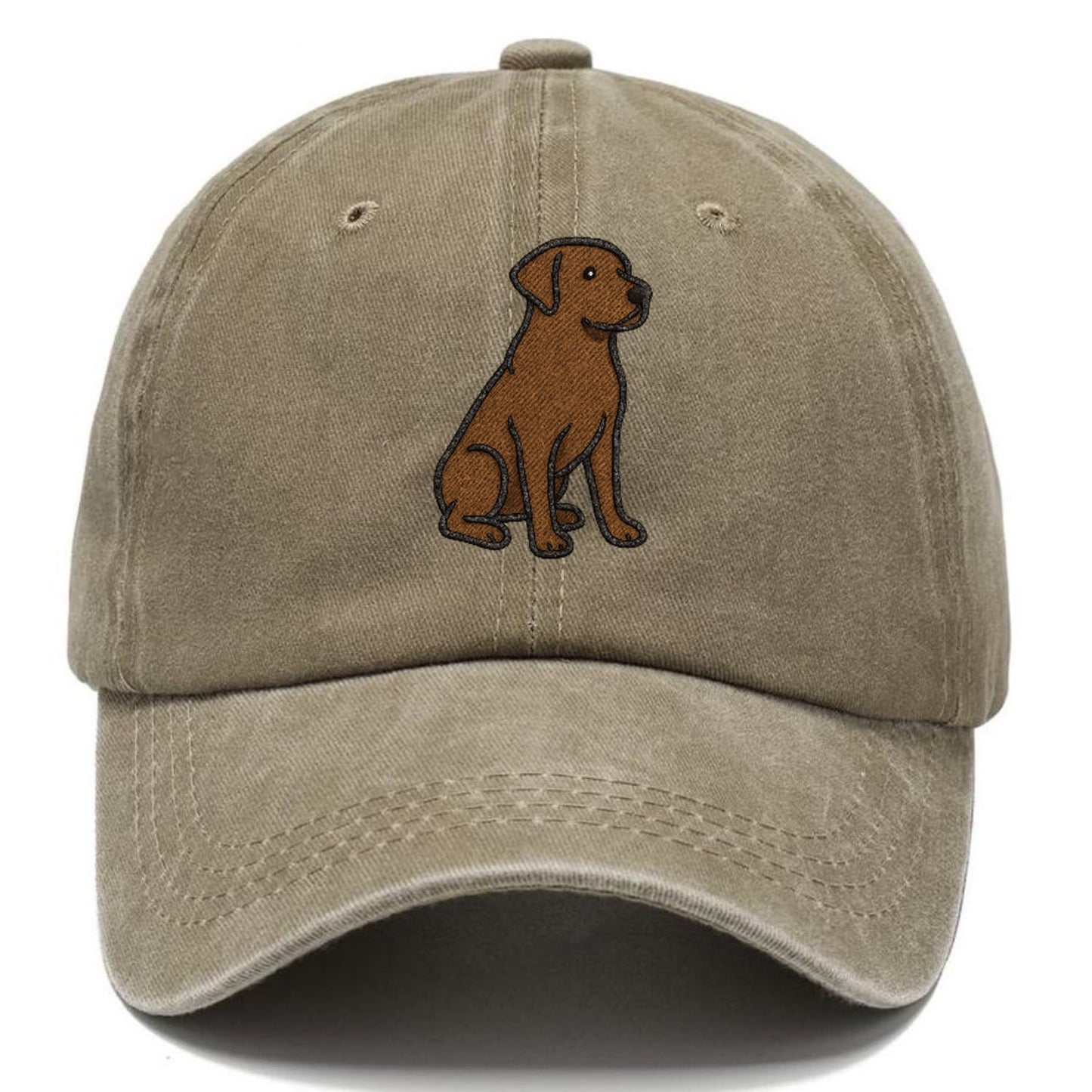 Chocolate Labrador Retriever Loyal Companion Classic Cap