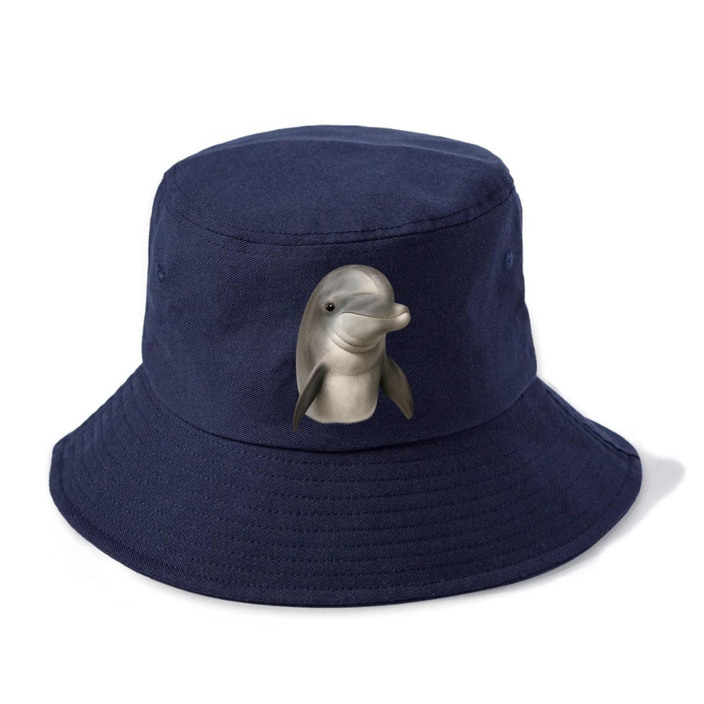 Dolphin Portrait Design Bucket Hat