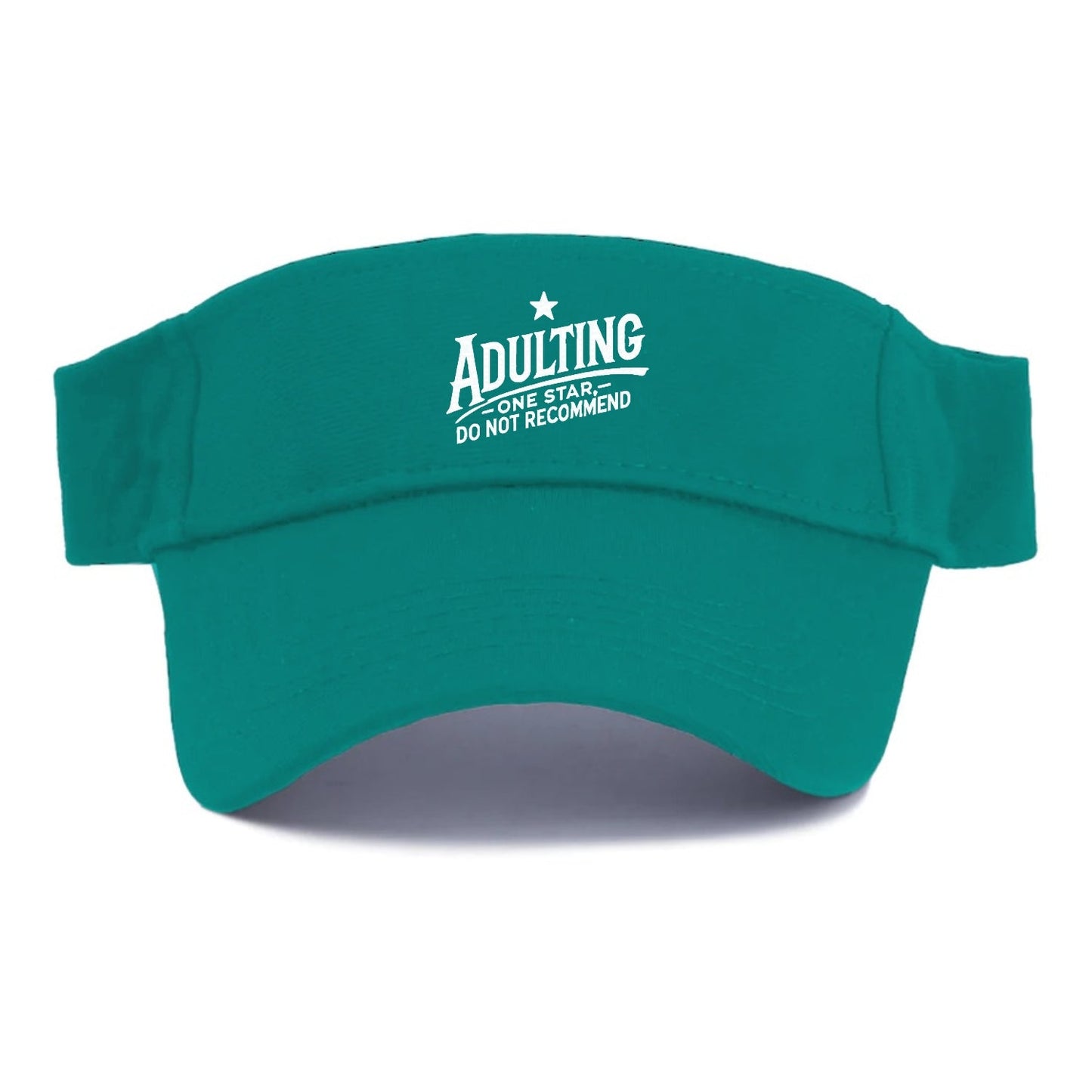 Adulting One Star Do Not Recommend Visor