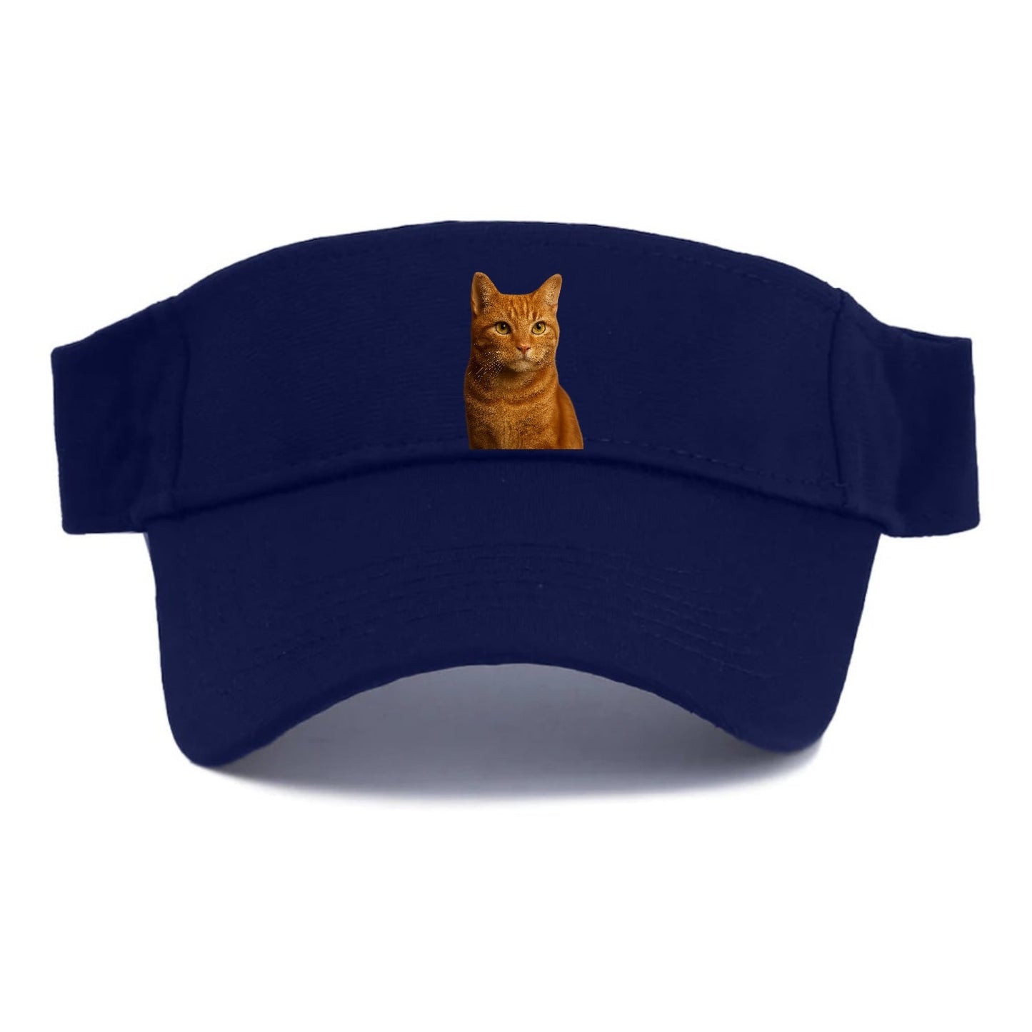 Orange Tabby Cozy Companion Visor