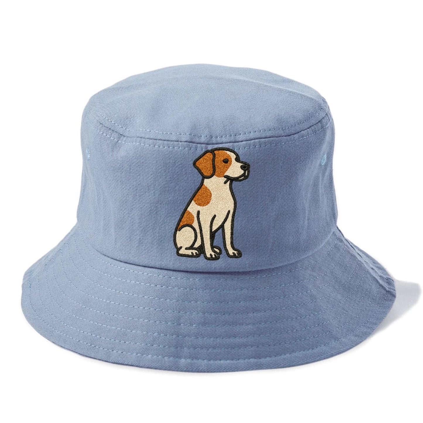 Brittany Spaniel Orange And White Design Bucket Hat