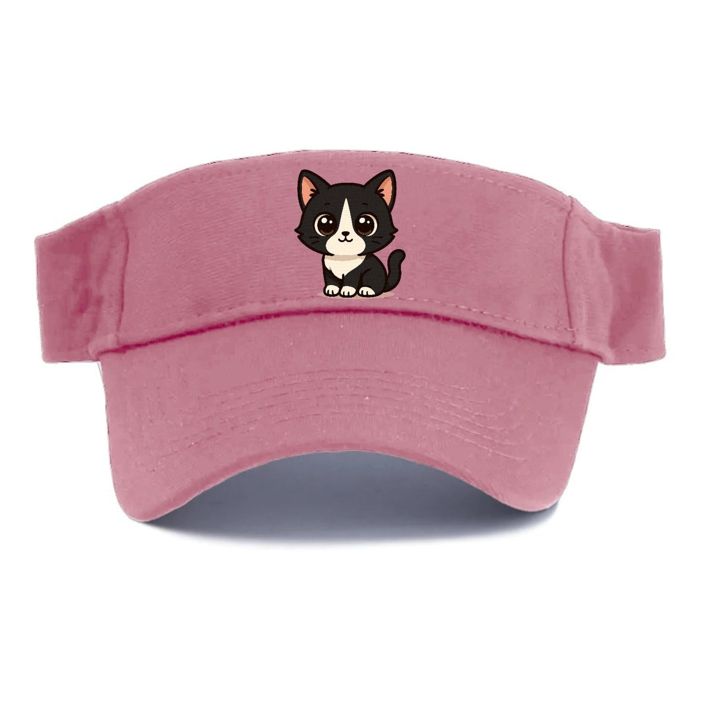 Tuxedo Cat Sophisticated Charm Visor