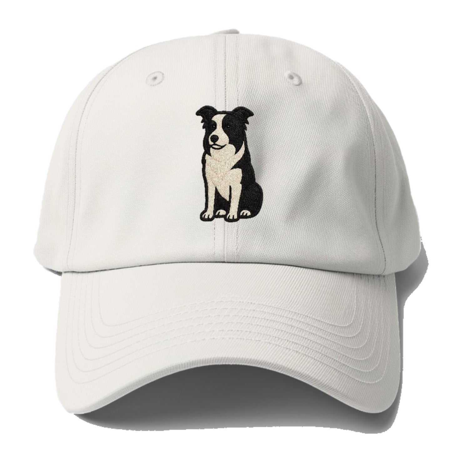 Border Collie Intense Focus Baseball Cap