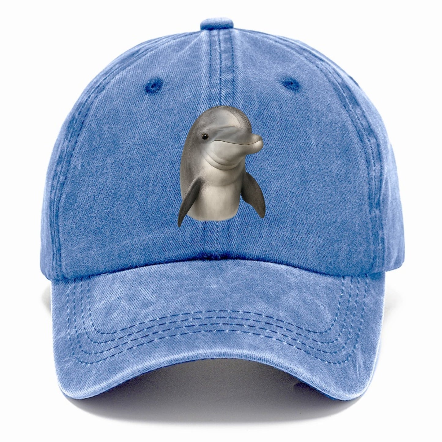 Dolphin Portrait Design Classic Cap