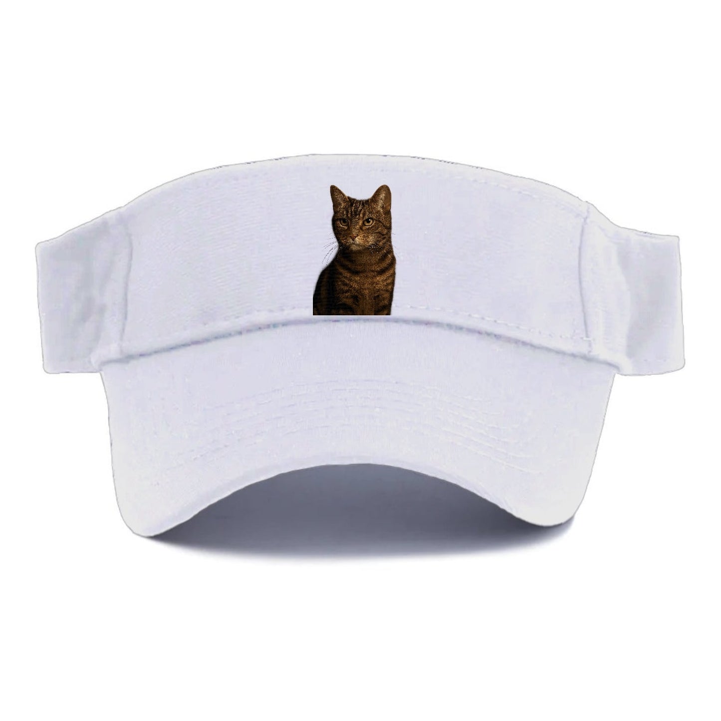 Brown Tabby Cozy Charm Visor