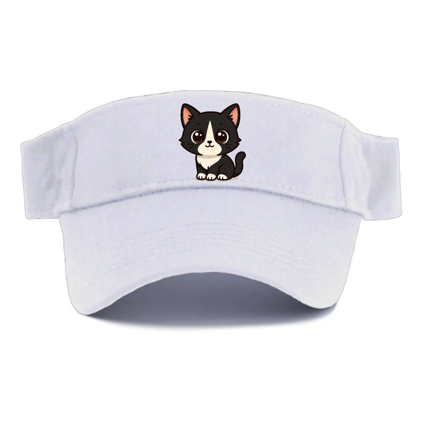 Tuxedo Cat Sophisticated Charm Visor