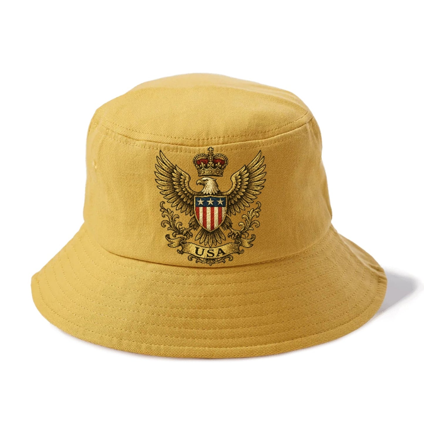Patriotic Emblem Bucket Hat
