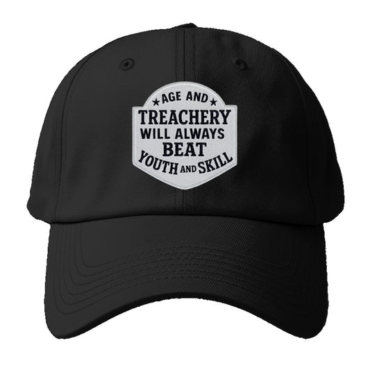 Humorous Proverbial Patch Baseball Cap
