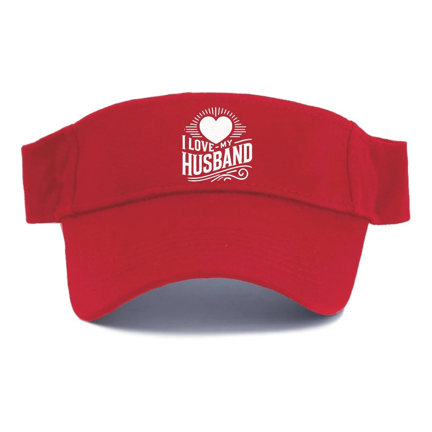 I Love My Husband Visor