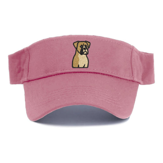 Boxer Fawn Colored Visor