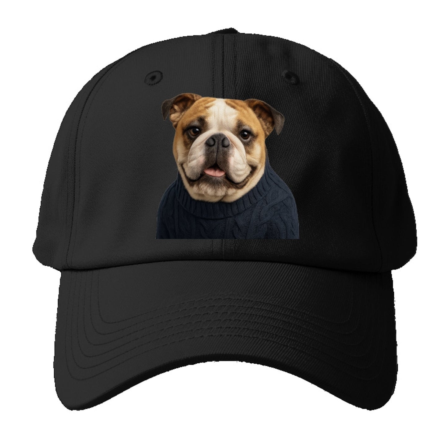Bulldog Cozy Charmer Baseball Cap