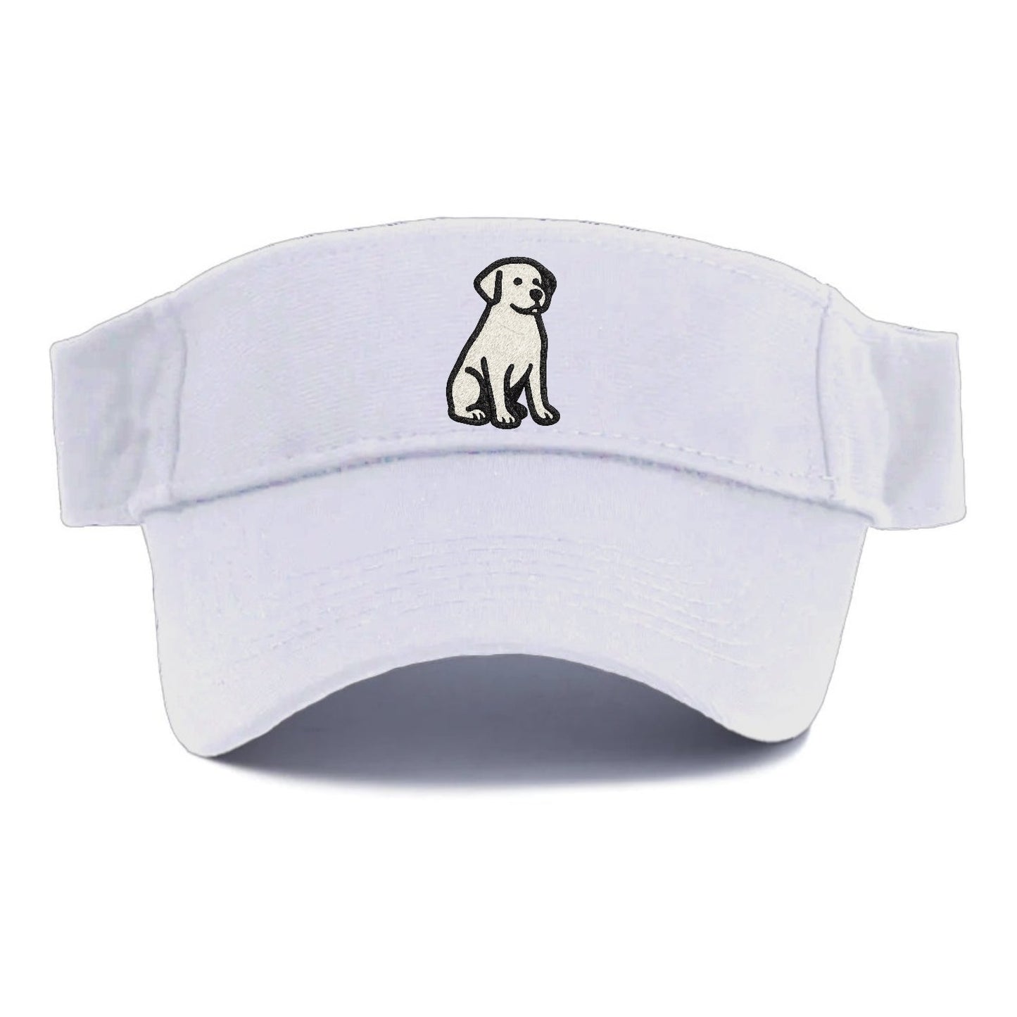 Black Labrador Retriever Loyal Companion Visor