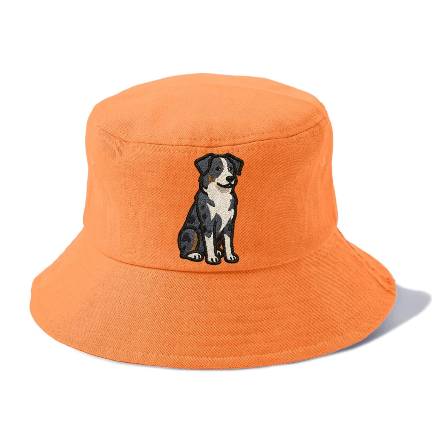 Australian Shepherd Blue Merle Vibrant Spirit Bucket Hat