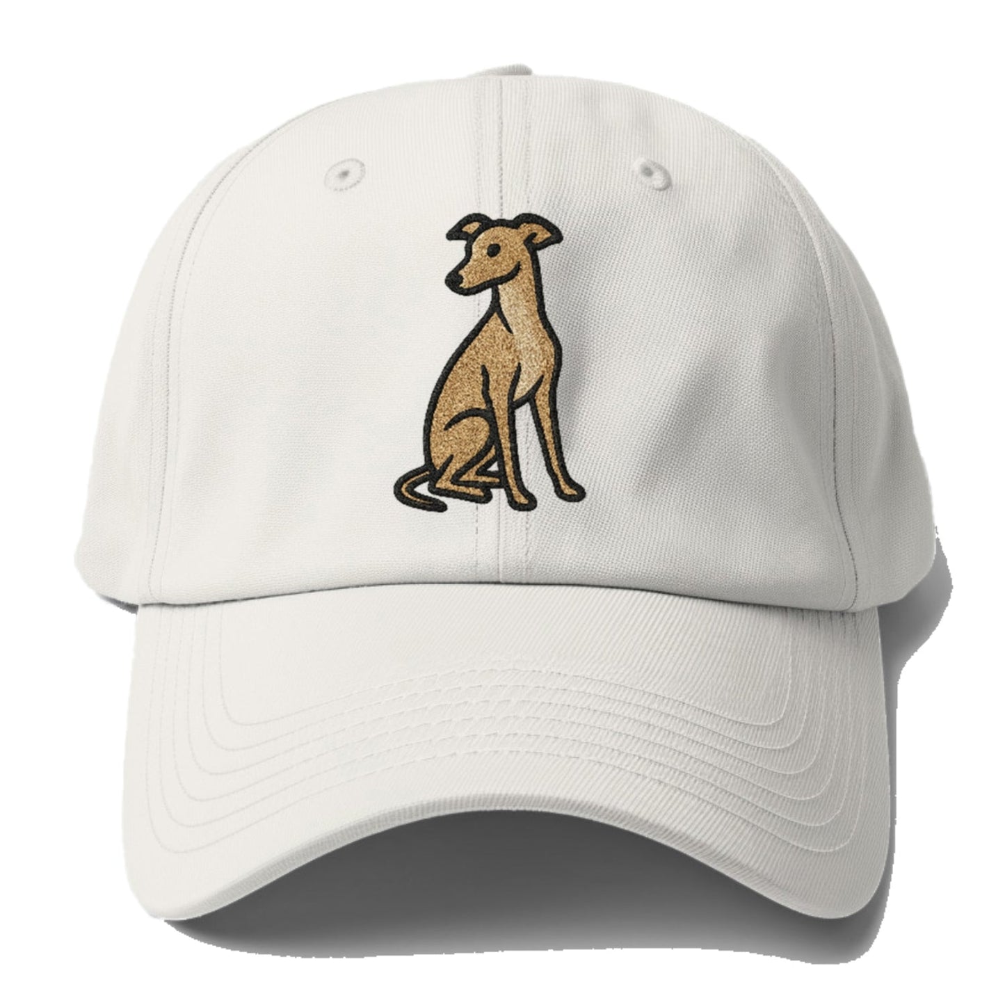 Whippet Fawn Colored Design Baseball Cap