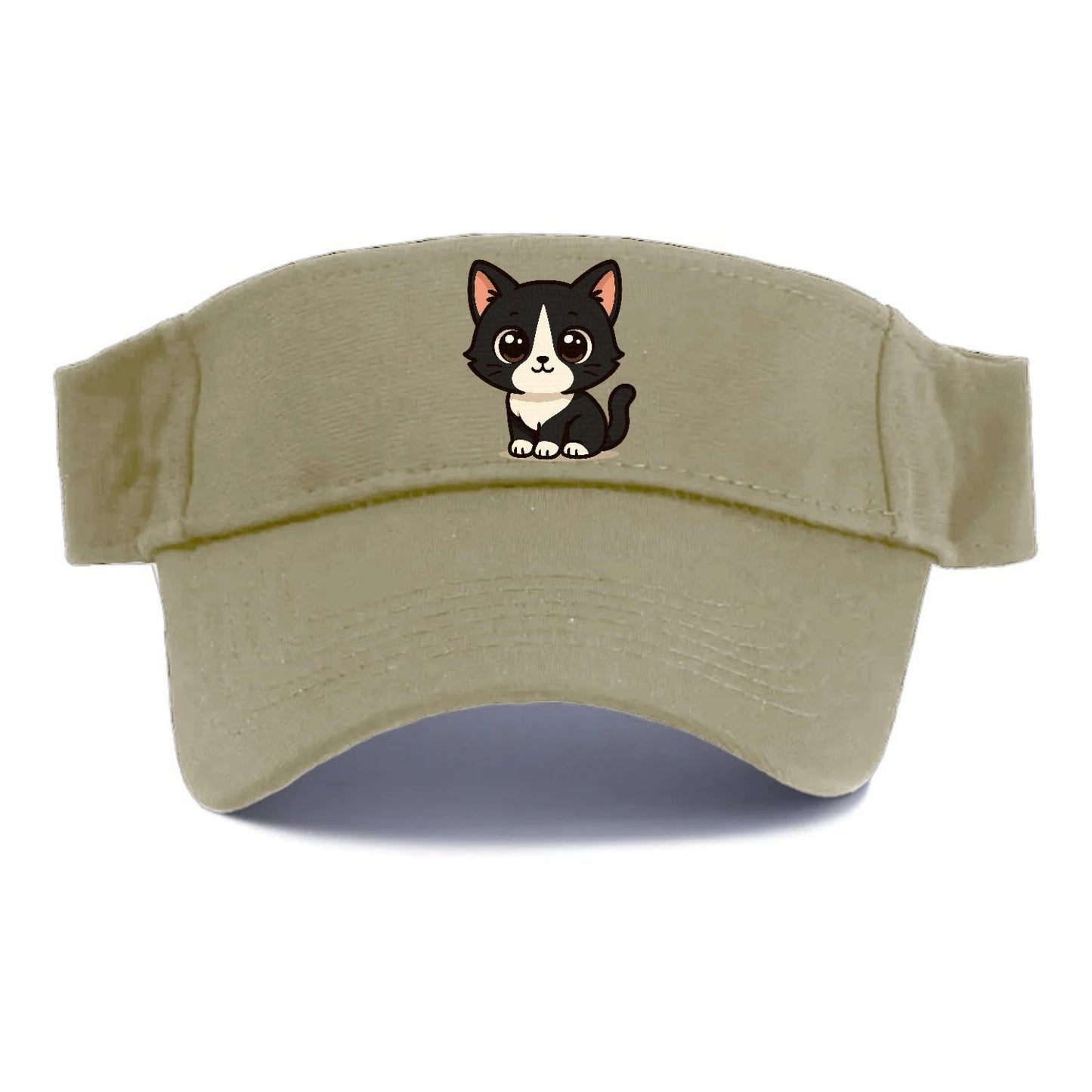 Tuxedo Cat Sophisticated Charm Visor