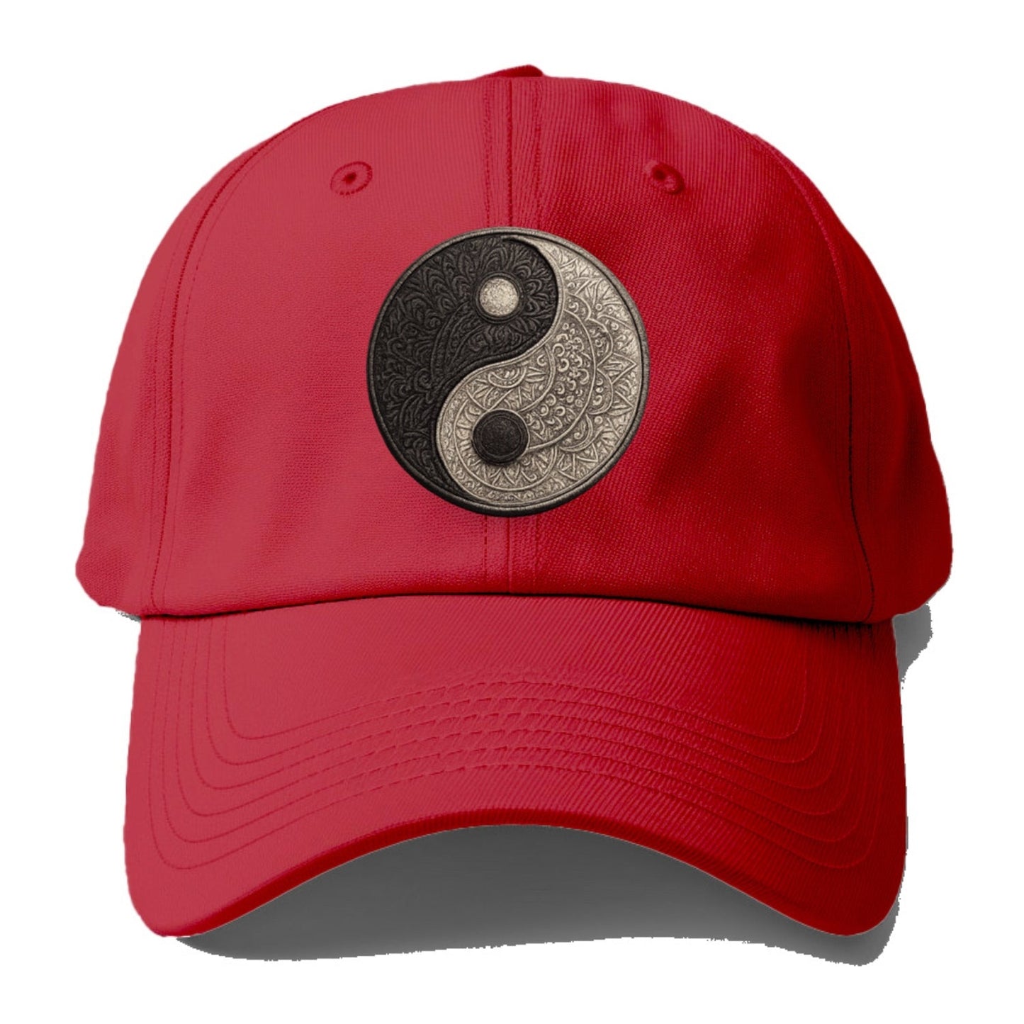 Mandala Yin Yang Pattern Baseball Cap