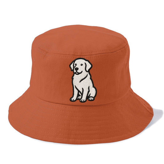 Golden Retriever Curious Charm Bucket Hat