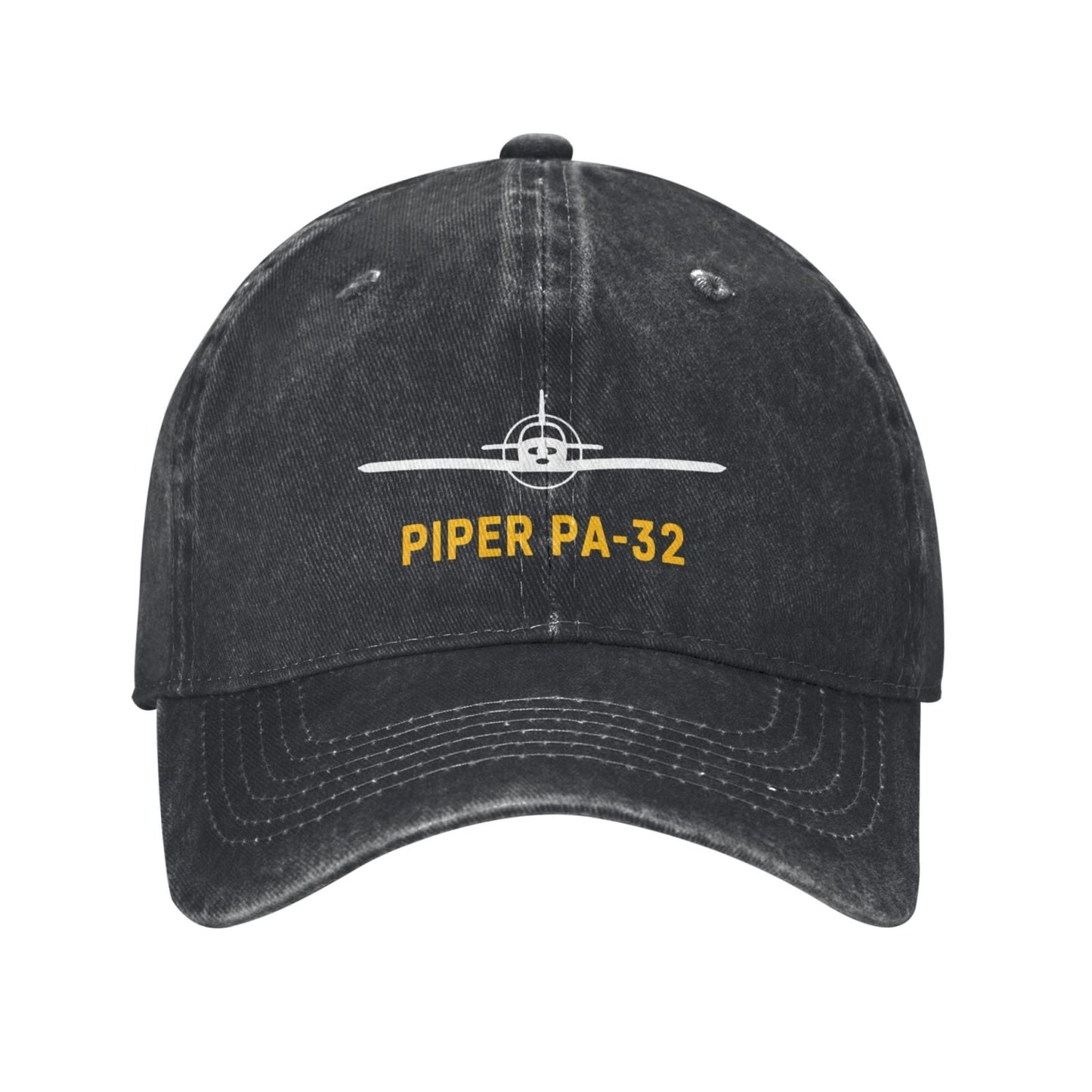 Piper PA-32 Printing unisex baseball cap adjustable hats Outdoor leisure hat veteran gift