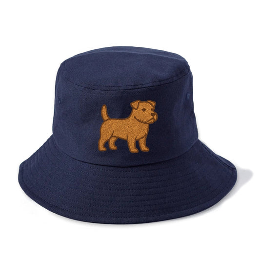 Norfolk Terrier Red Colored Pose Bucket Hat