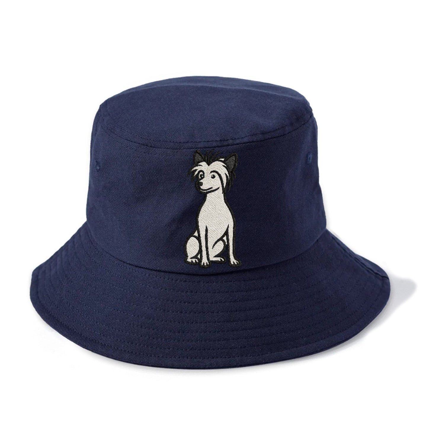 Chinese Crested Hairless With Hair Tuft Unique Charm Bucket Hat