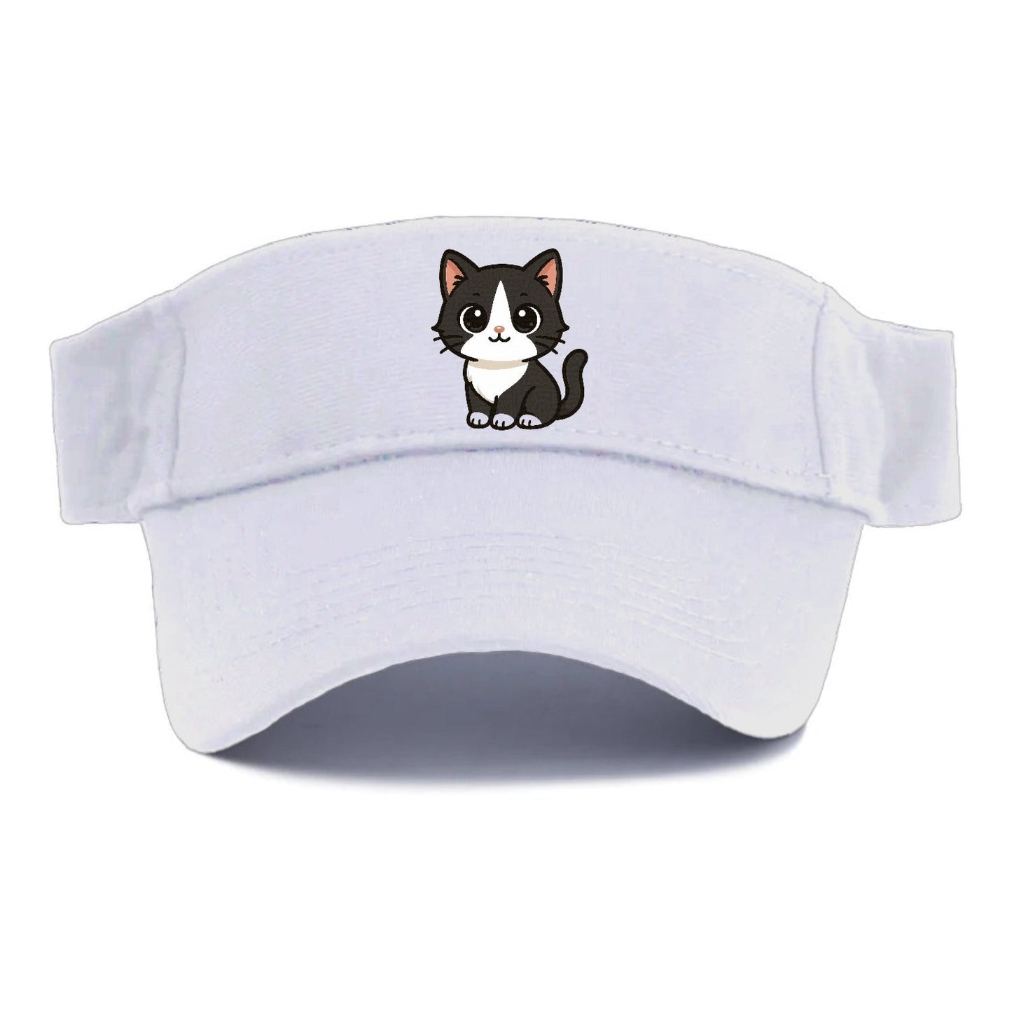 Tuxedo Mix Elegant Charm Visor