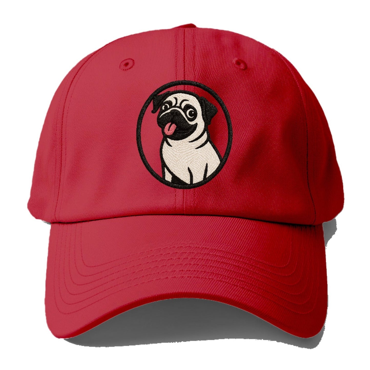 Pug Playful Charm Baseball Cap