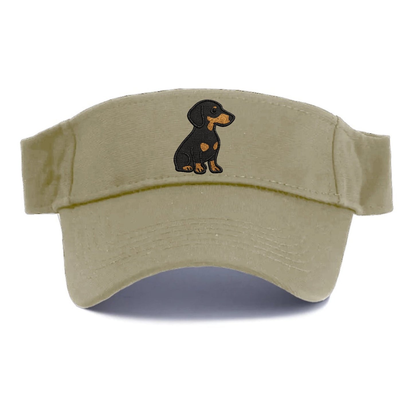 Dachshund Black And Tan Loyal Companion Visor