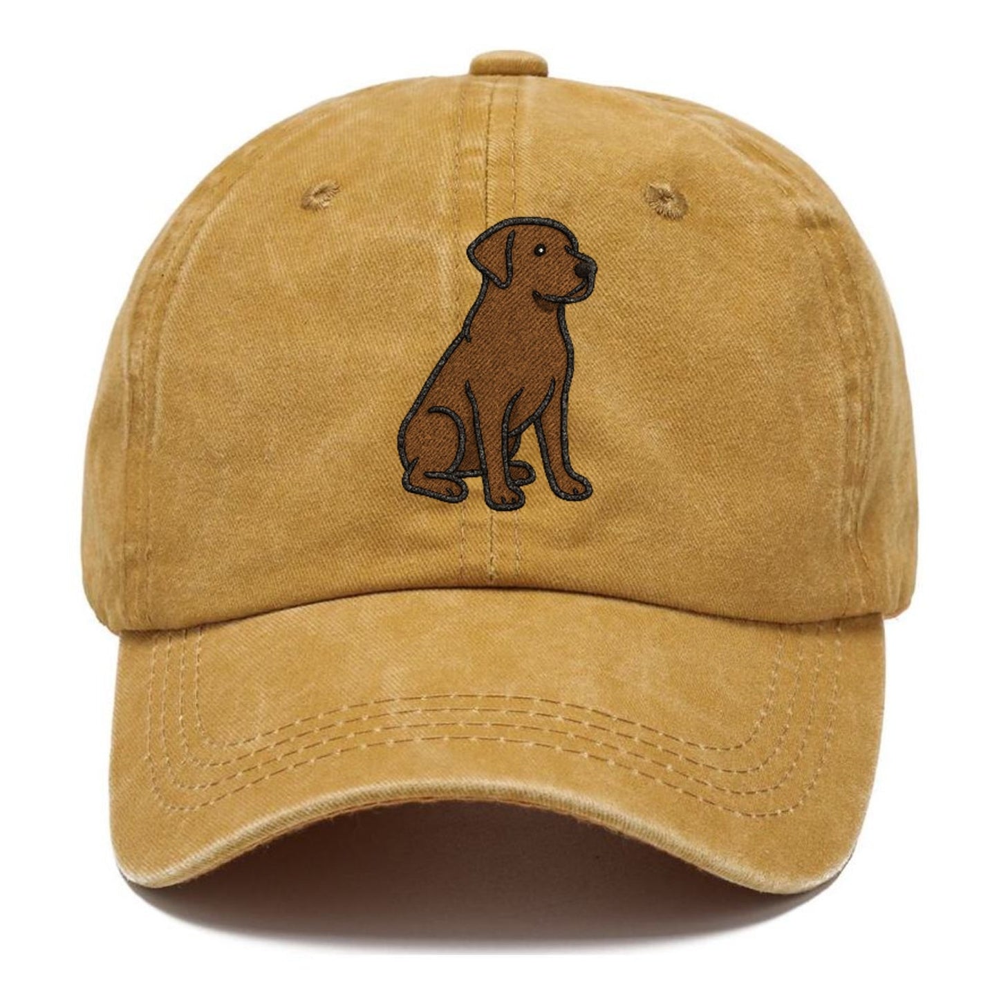 Chocolate Labrador Retriever Loyal Companion Classic Cap