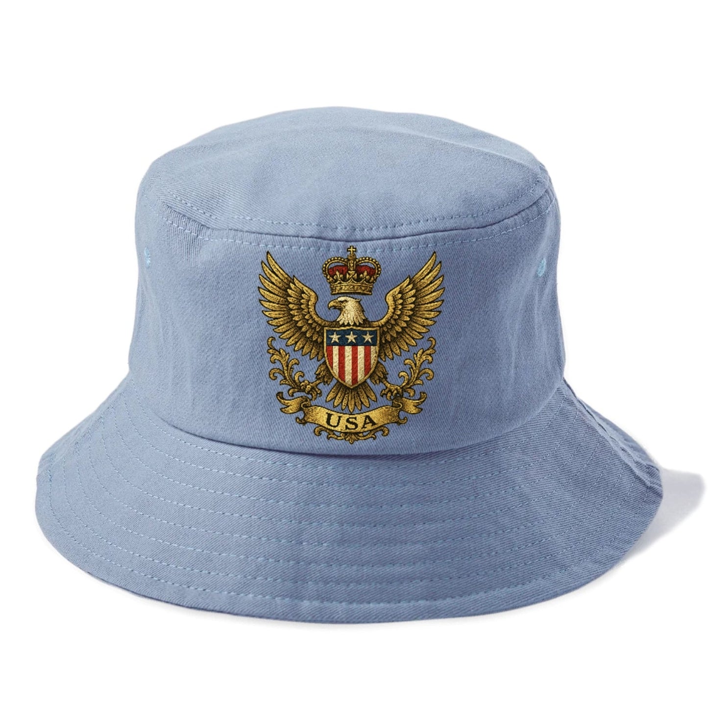 Patriotic Emblem Bucket Hat