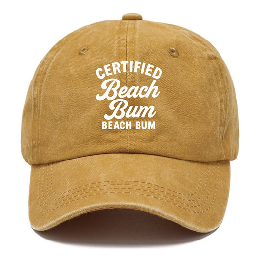 Certified Beach Bum Classic Cap