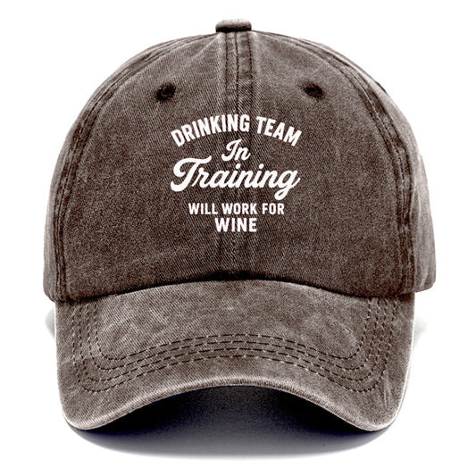 Drinking Team Wine Classic Cap