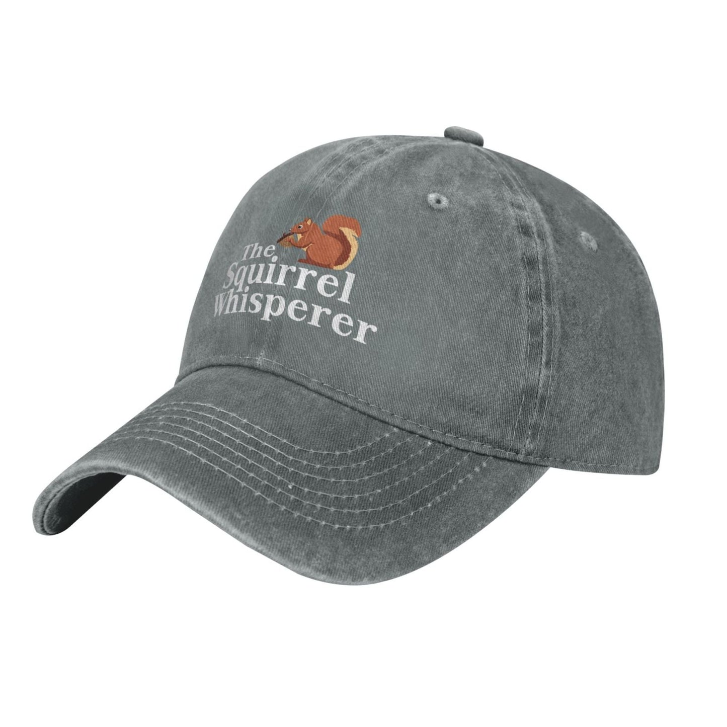 The Squirrel whisperer Printing unisex baseball cap adjustable hats veteran gift